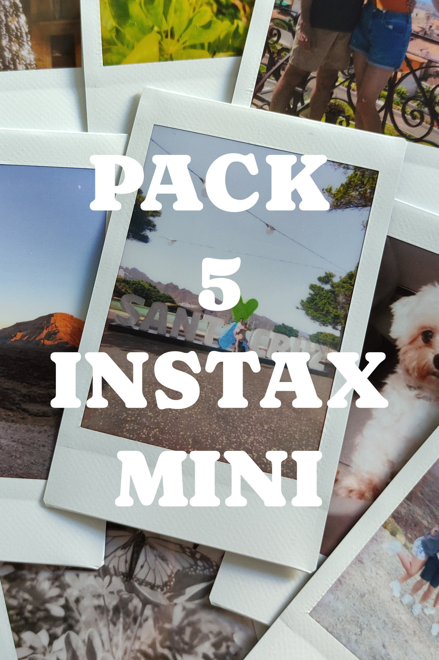 Impresión personalizada Instax Mini - Pack de 5